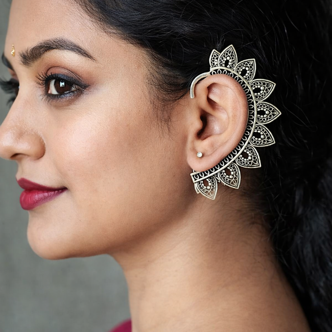 Arka Crescent Earcuffs