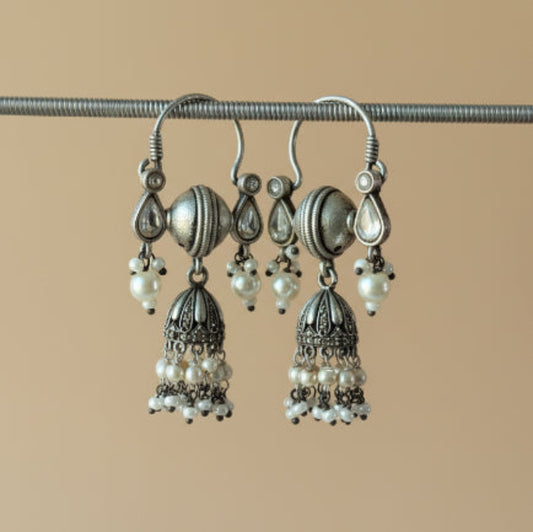 Amara Pearl Jhumkis