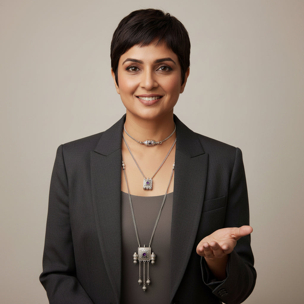 Trisha Layered Pendant Set