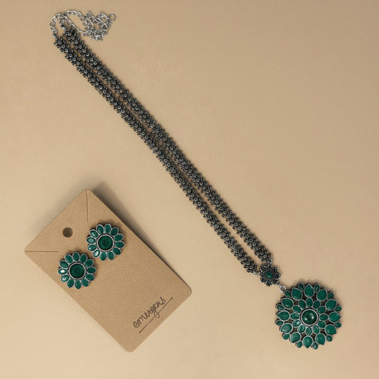 Gulika Mala Set-Green