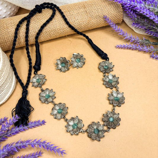 Varnika Set - Teal Green