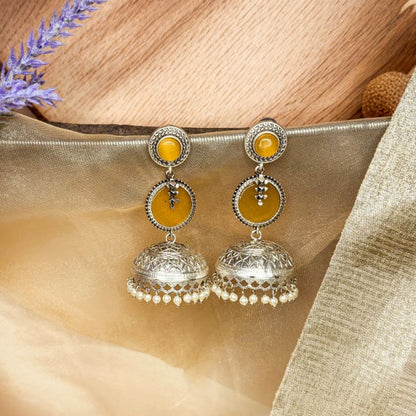 Zara Yellow Jhumkas