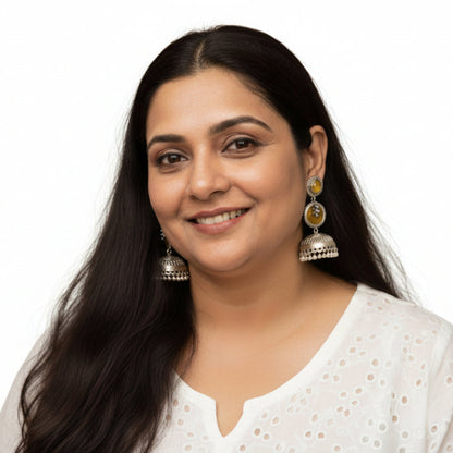 Zara Yellow Jhumkas