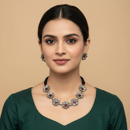 Varnika Set- Red