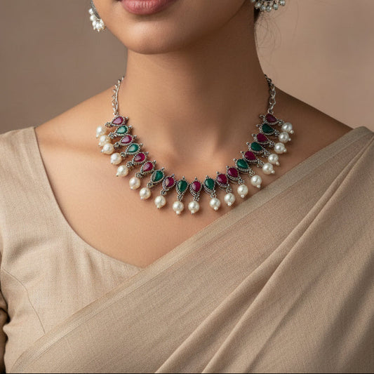 Rangmayi  Necklace Set