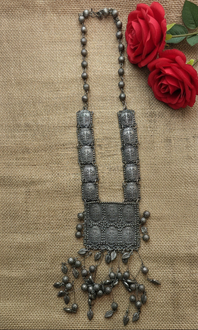 Vrinda Tribal Cascade Necklace