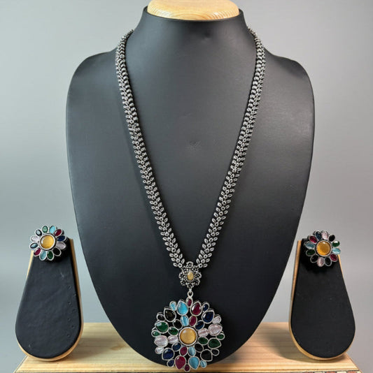 Gulika Mala Set -Navratna