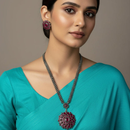 Gulika Mala Set- Red