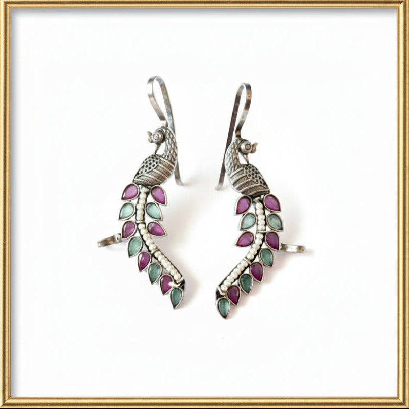 Mayura Ranga Ear Cuffs