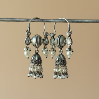 Amara Pearl Jhumkis