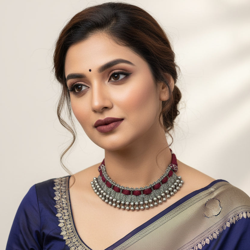 Ruhani Red Choker