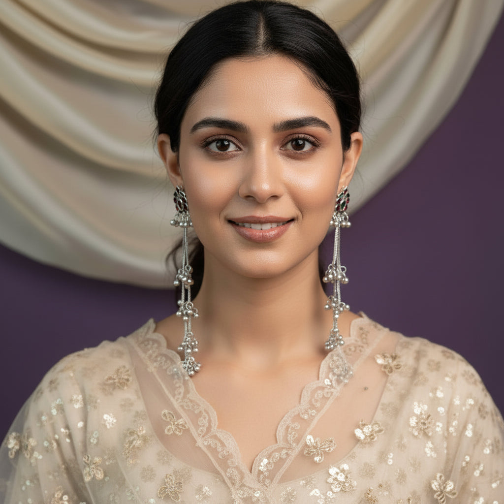 Jhanvi Kashmiri Earrings