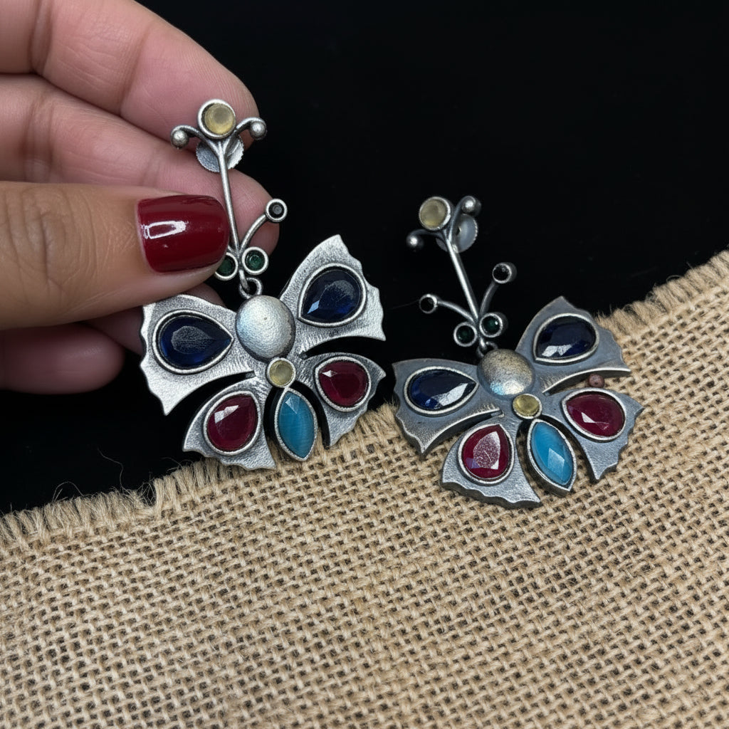Rangrez Butterfly Danglers