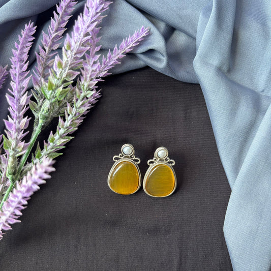 Golden Glow Danglers