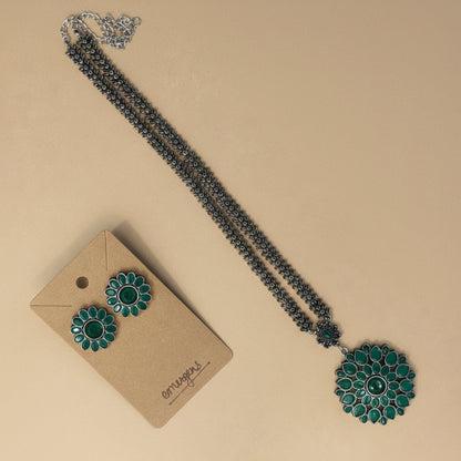 Gulika Mala Set-Green