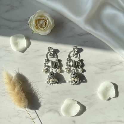 Amara Pearl Jhumkis